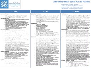 2009 World Winter Games PDL: SO FESTIVAL