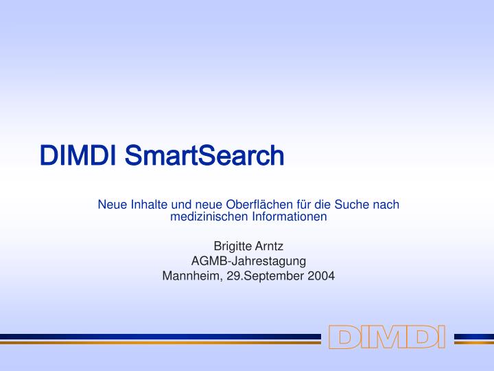 dimdi smartsearch