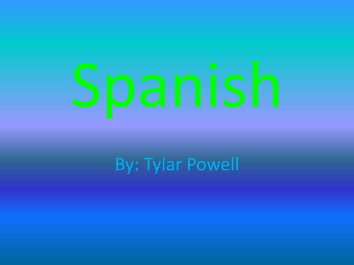 spanish