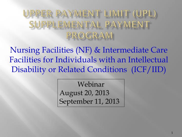 upper payment limit upl supplemental payment program