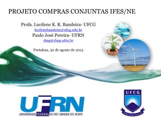 projeto compras conjuntas ifes ne