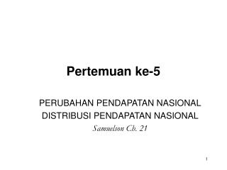 Pertemuan ke-5