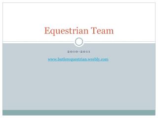Equestrian Team