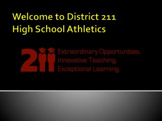 Welcome to District 211 High School Athletics