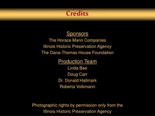 Credits