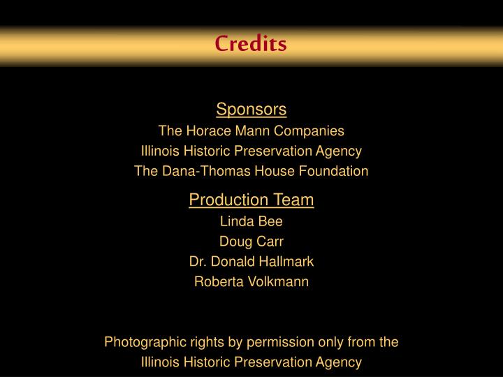 credits