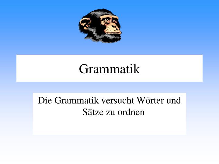 grammatik