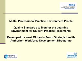 Multi - Professional Practice Environment Profile