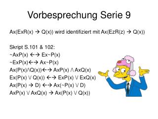 vorbesprechung serie 9