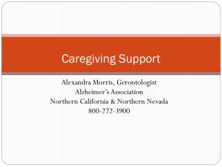 Caregiving Support