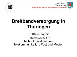breitbandversorgung in th ringen