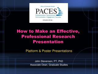 How to Make an Effective, Professional Research Presentation