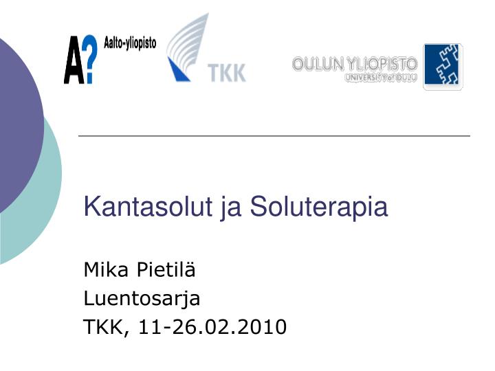 kantasolut ja soluterapia