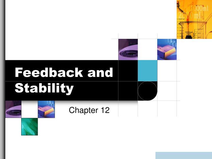 feedback and stability