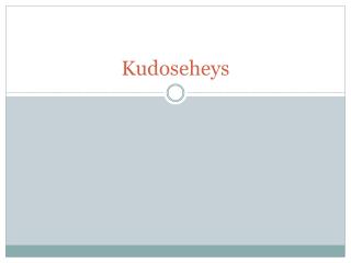 kudoseheys