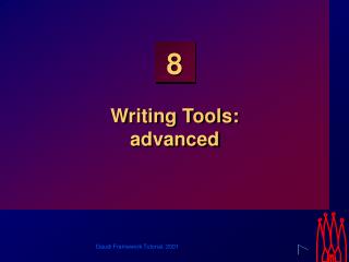 Writing Tools: advanced