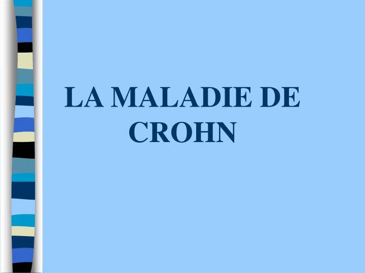 la maladie de crohn