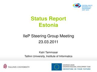 Status Report Estonia