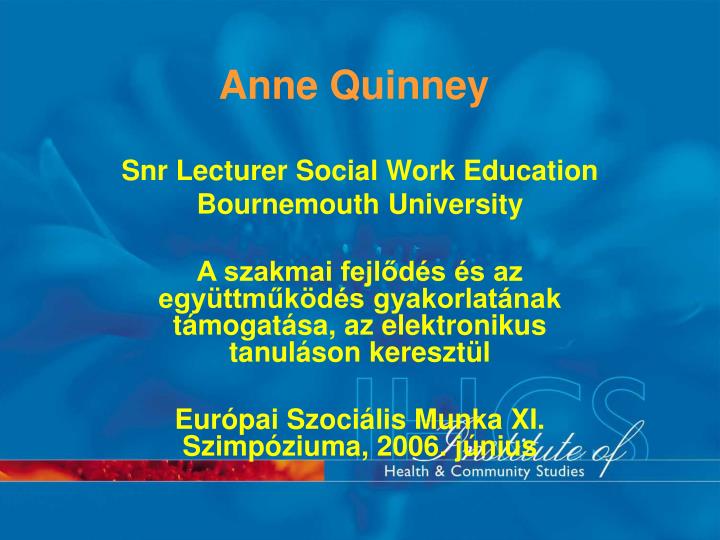 anne quinney
