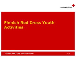 Finnish Red Cross Youth Activities