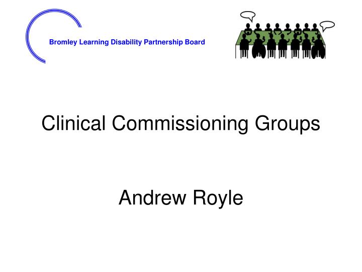 clinical commissioning groups