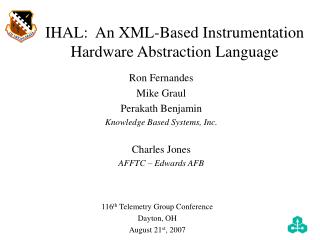 IHAL: An XML-Based Instrumentation Hardware Abstraction Language