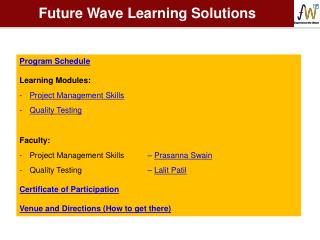 Future Wave Learning Solutions