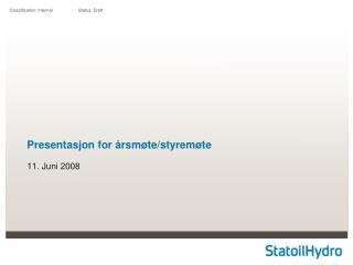 presentasjon for rsm te styrem te