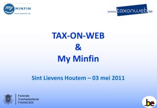 TAX-ON-WEB &amp; My Minfin