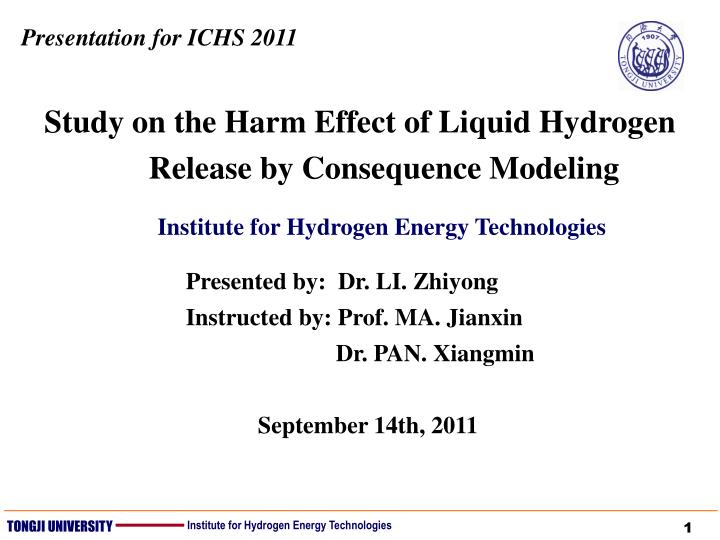 study on the harm effect of liquid hydrogen release by consequence modeling