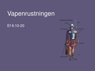 vapenrustningen ef 6 10 20