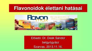 Flavonoidok élettani hatásai