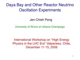 Daya Bay and Other Reactor Neutrino Oscillation Experiments