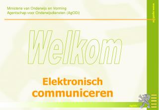 elektronisch communiceren