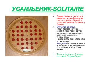 solitaire