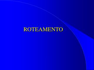 roteamento