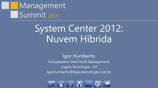 system center 2012 nuvem h brida