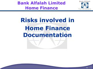 Bank Alfalah Limited Home Finance