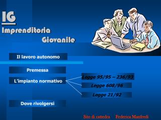 ig imprenditoria giovanile