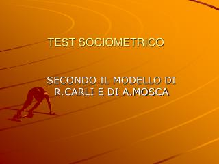 test sociometrico