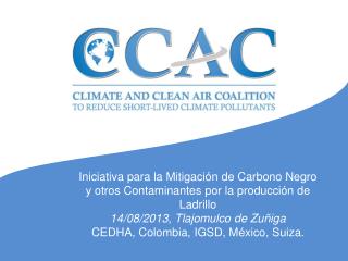 Iniciativa para la Mitigación de Carbono Negro y otros Contaminantes por la producción de Ladrillo