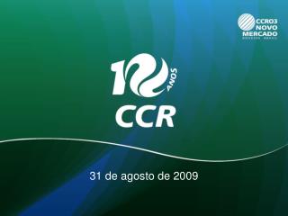 31 de agosto de 2009