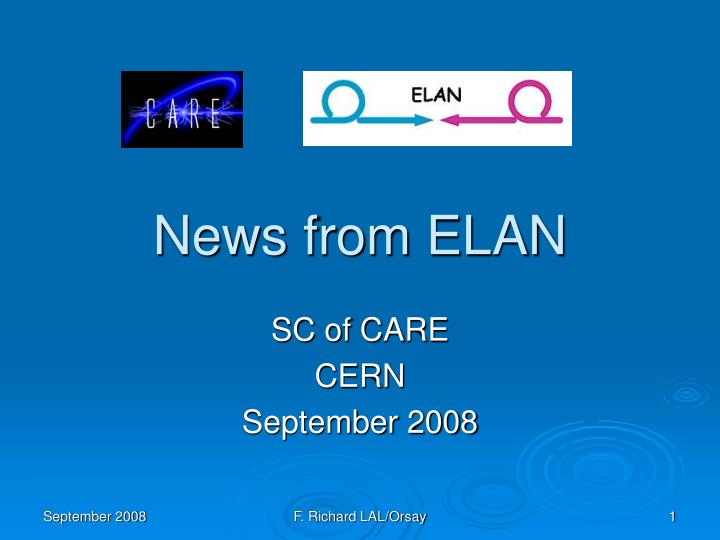 news from elan