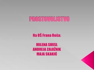 prostovoljstvo