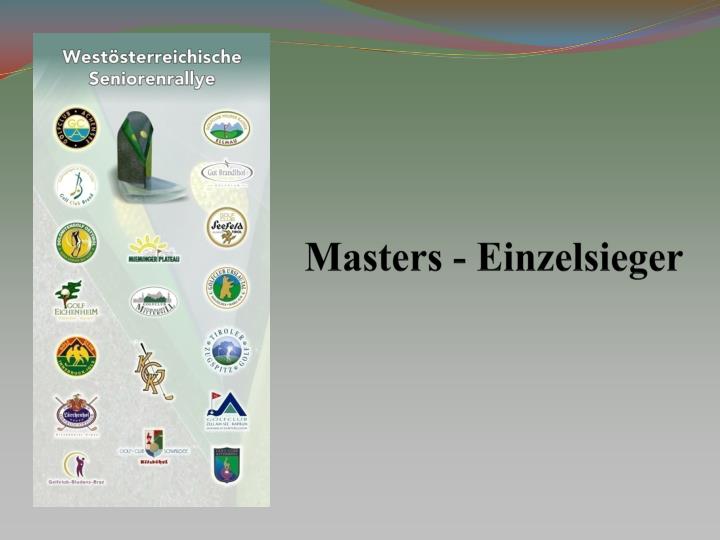 masters einzelsieger