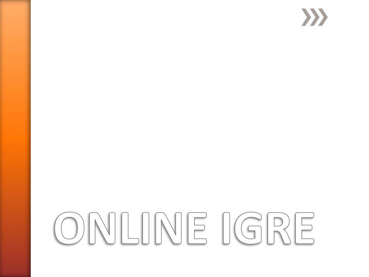 online igre