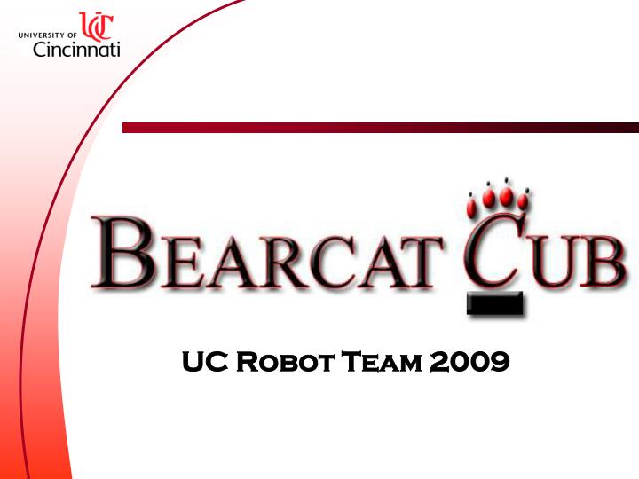 uc robot team 2009