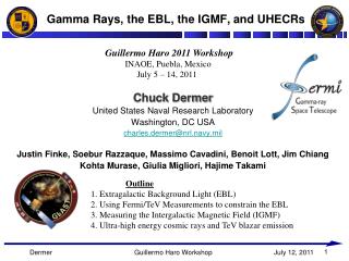 Gamma Rays, the EBL, the IGMF, and UHECRs