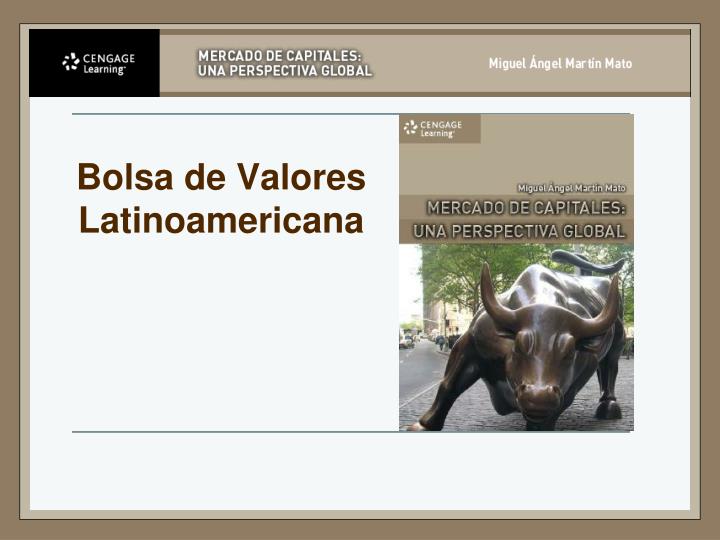 bolsa de valores latinoamericana