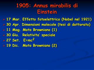 1905 annus mirabilis di einstein